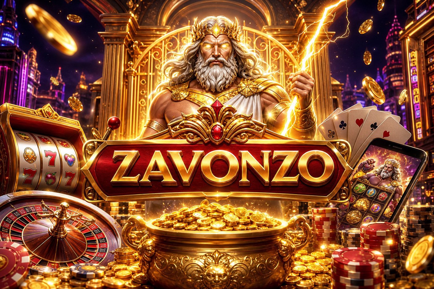 Tampilan roda putaran Fortune Mouse di ZAVONZO