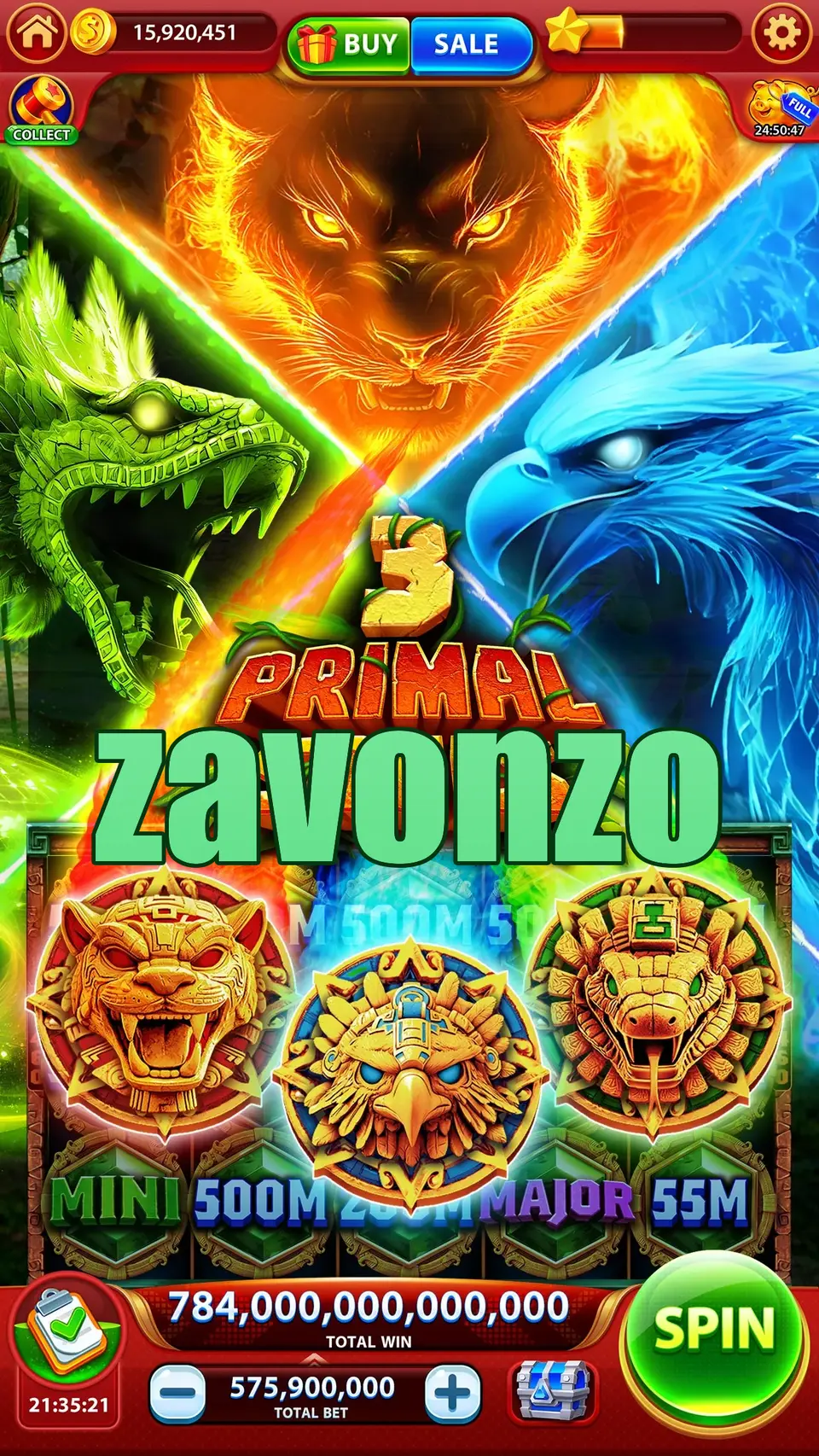 zavonzo Masuk