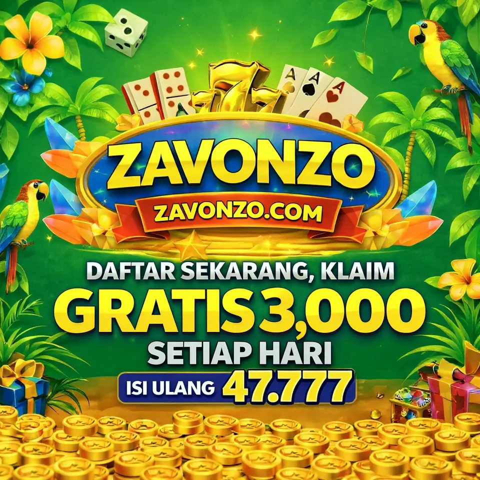ZAVONZO Masuk Resmi 2026 Aplikasi